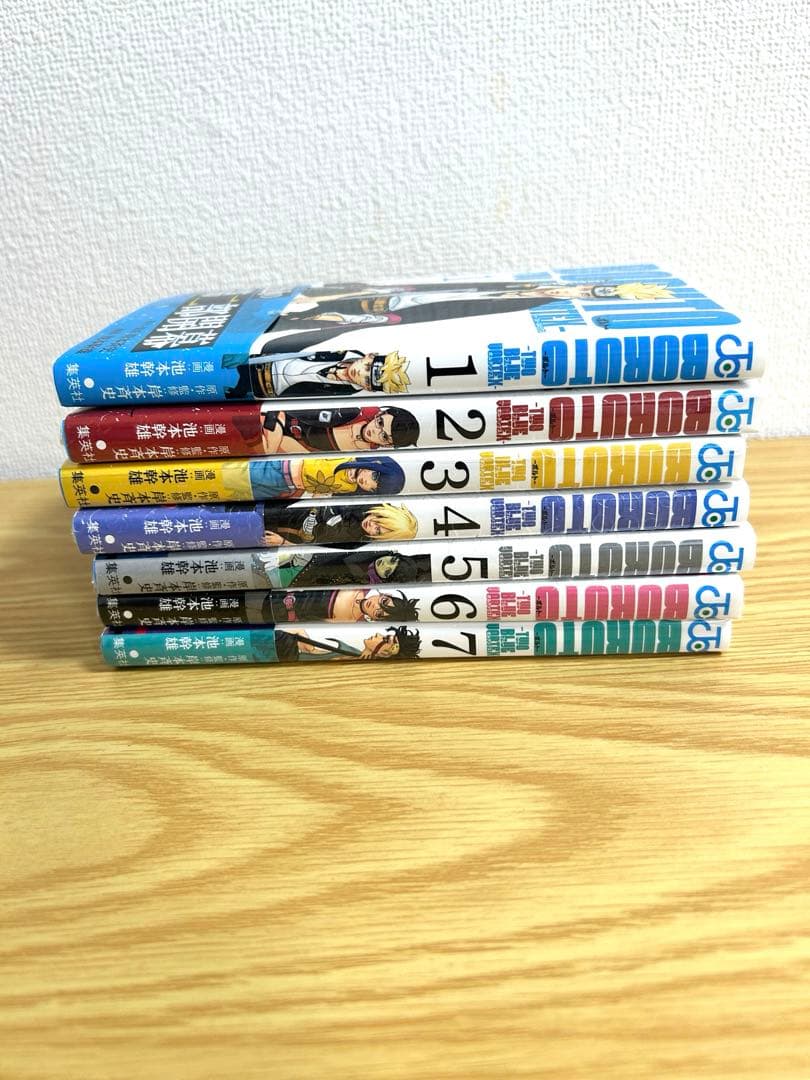 【全巻　初版　帯、チラシ付】BORUTO―TWO BLUE VORTEX―