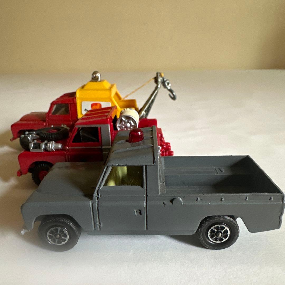 ミニカー LANDROVER CORGI TOYS 3set