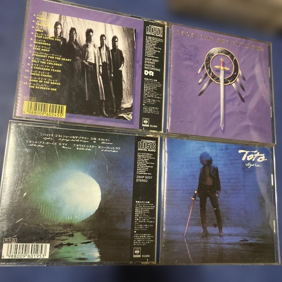 TOTO 洋楽　CDセット 7枚組　ベスト　アルバム
