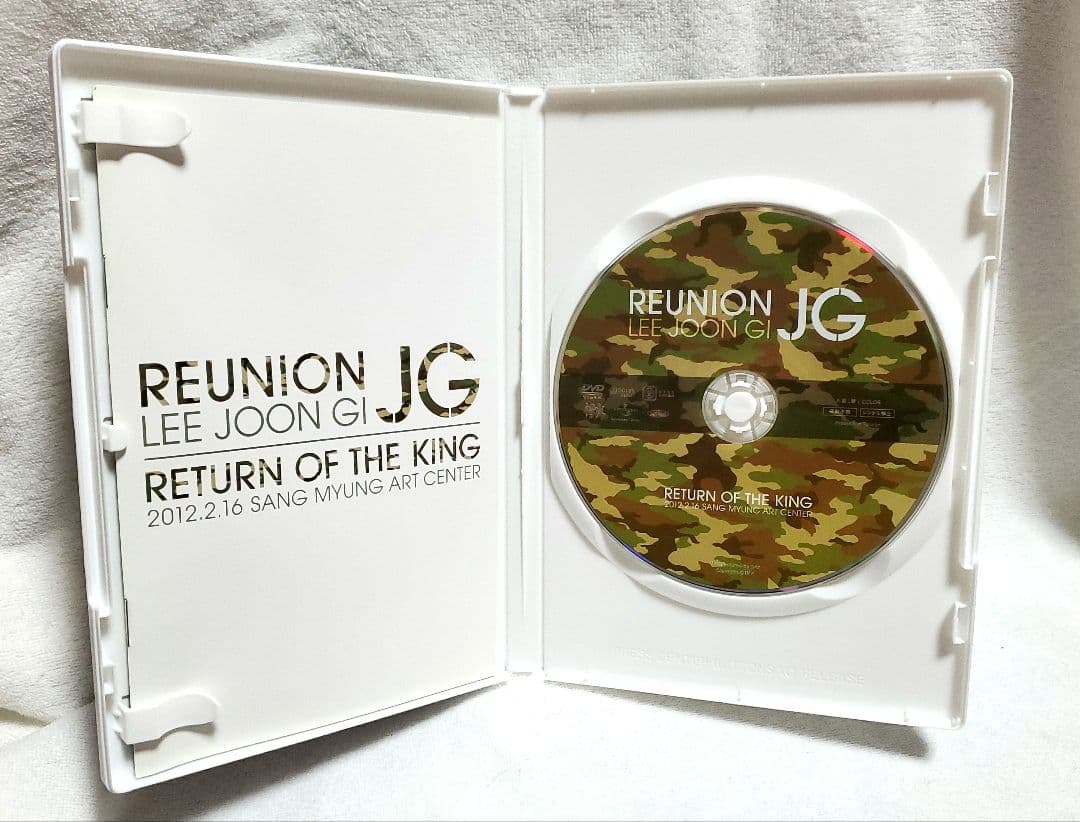 イ・ジュンギ/REUNION JG DVD