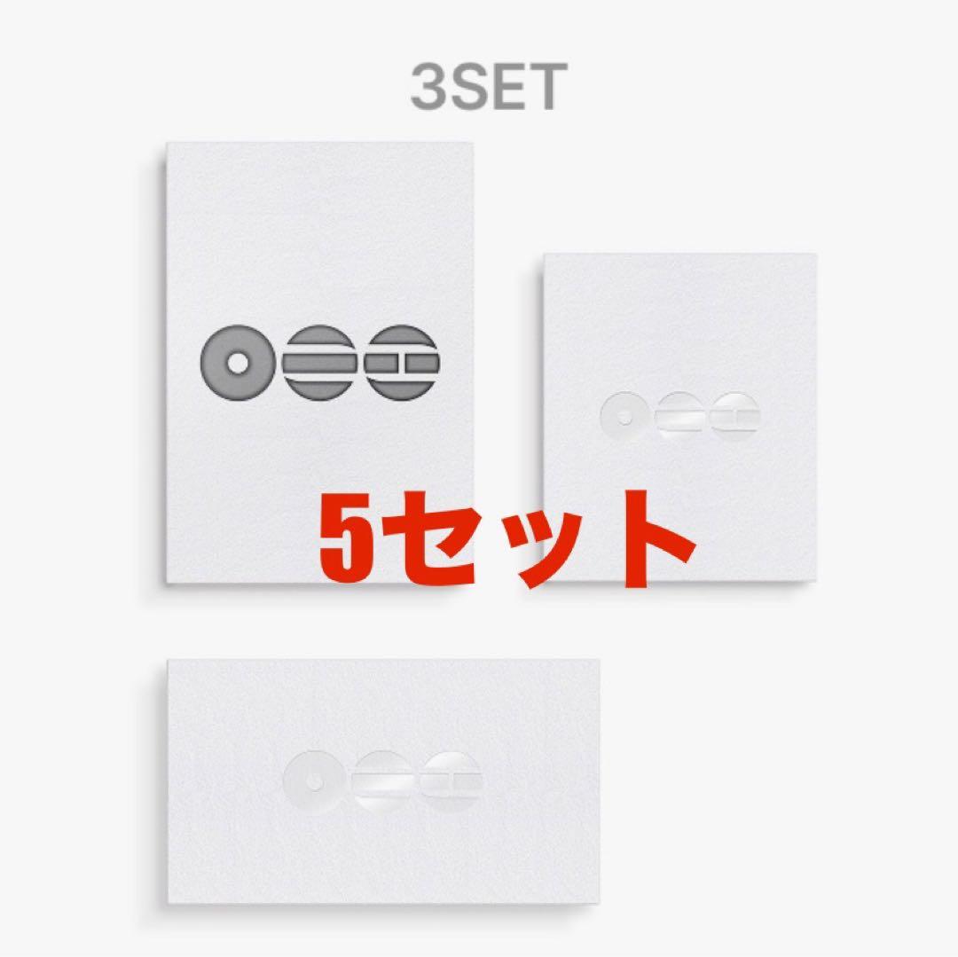 【新品・未開封】BTS ARIRANG 3形態　5セット　クリアファイル付き