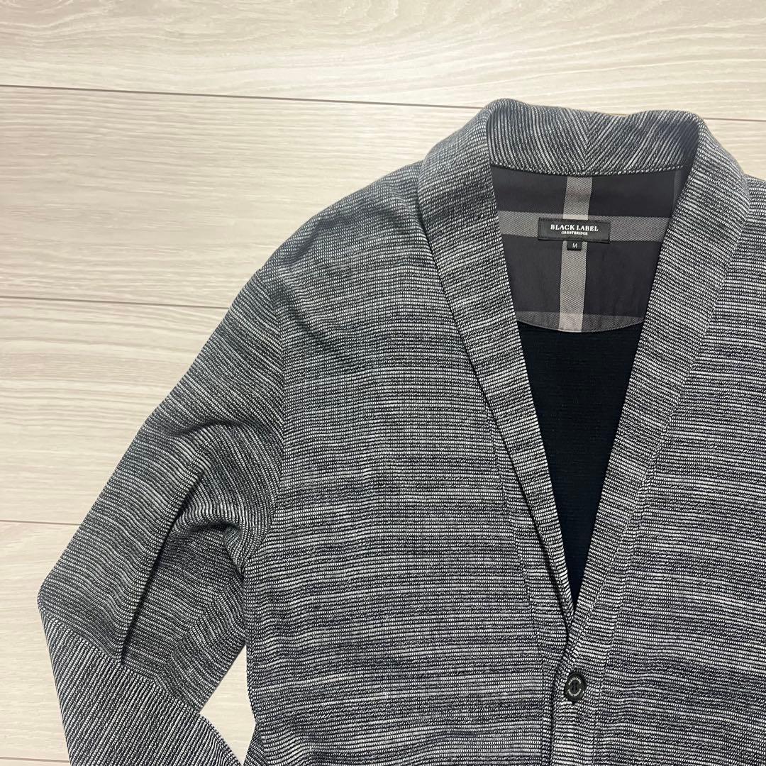 極美品✨ブラックレーベルクレストブリッジ アンコン ジャケット 灰 ストレッチ
