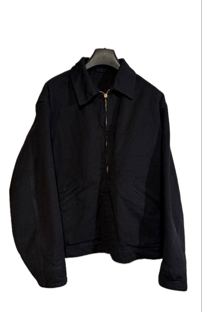 COMOLI コモリ 26SS ブラックデニムジップショートジャケット サイズ1