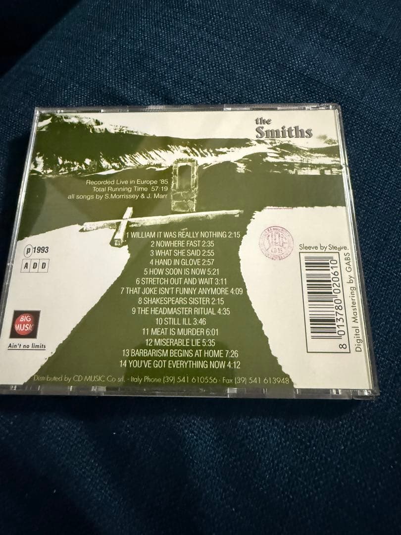 洋楽 The Smiths Same Day Again CD