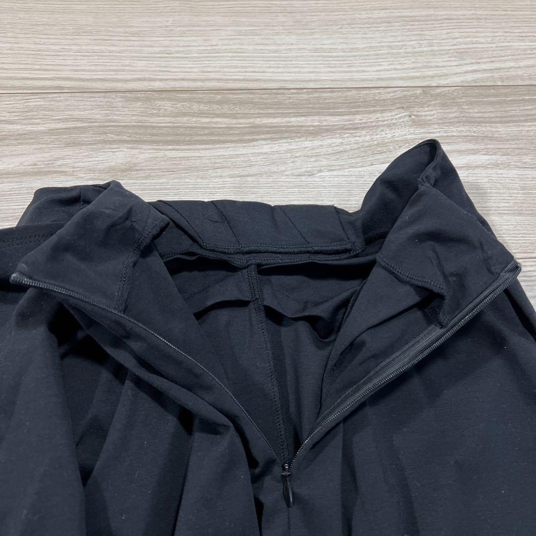 Cut drape SK カットドレープスカート ブラック 36サイズ