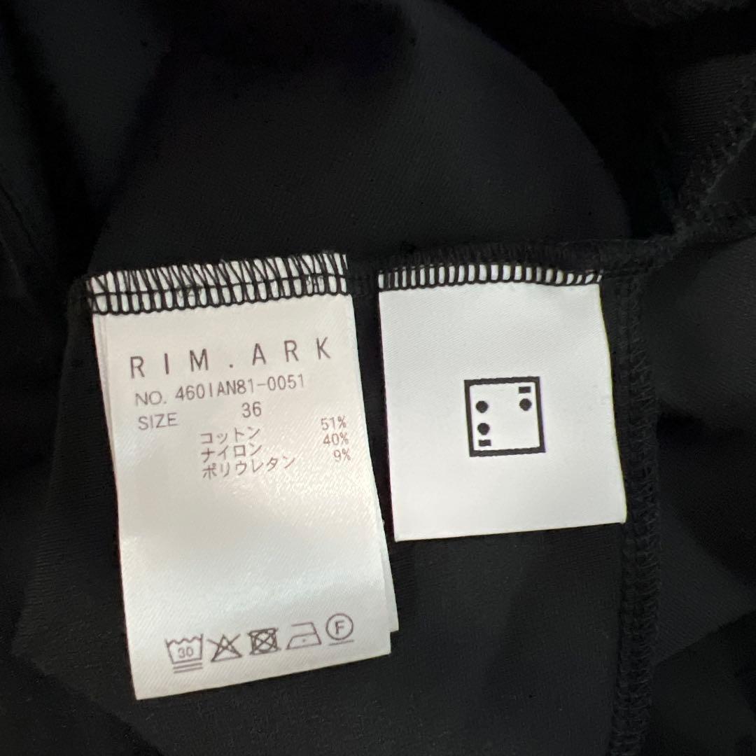 Cut drape SK カットドレープスカート ブラック 36サイズ