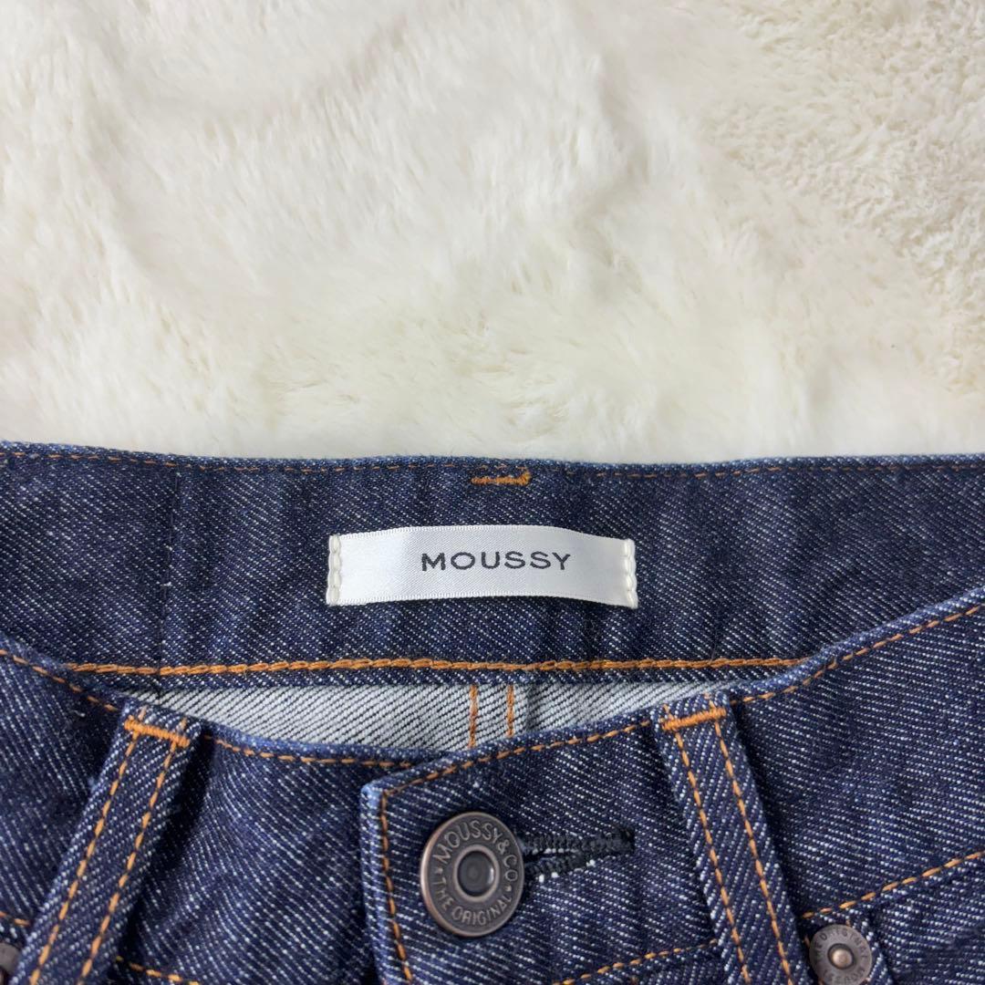 美品 MOUSSY MVS FLARE ブーツカット フレアデニム 25 M