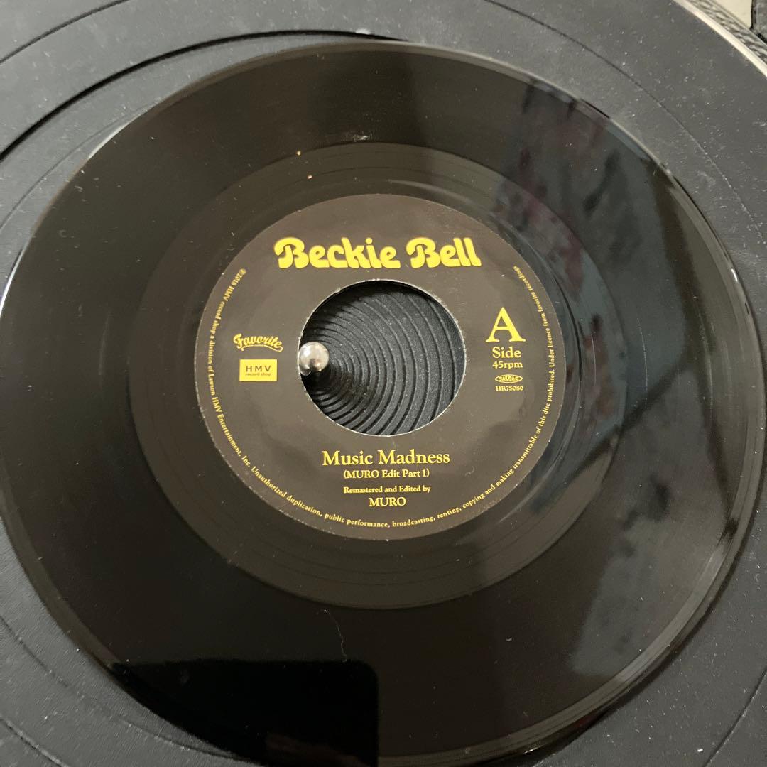 Beckie Bell Music Madness 7インチレコード