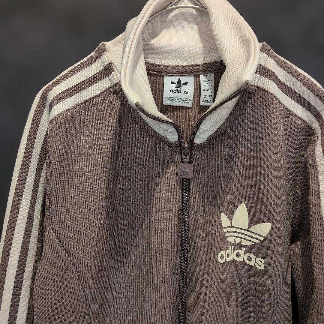 adidas originalスリーストライプス トラックトップ ワンピース M