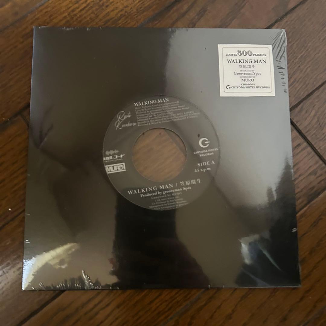 新品 笠原瑠斗 / WALKING MAN 7inch EP レコード 45