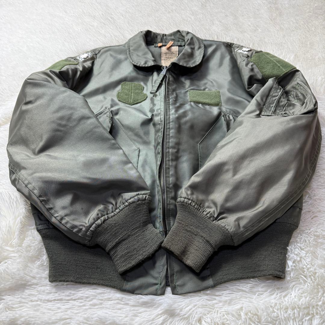 【美品】アルファ×サミット 希少Wネーム 88年 米軍実物 CWU-36/P