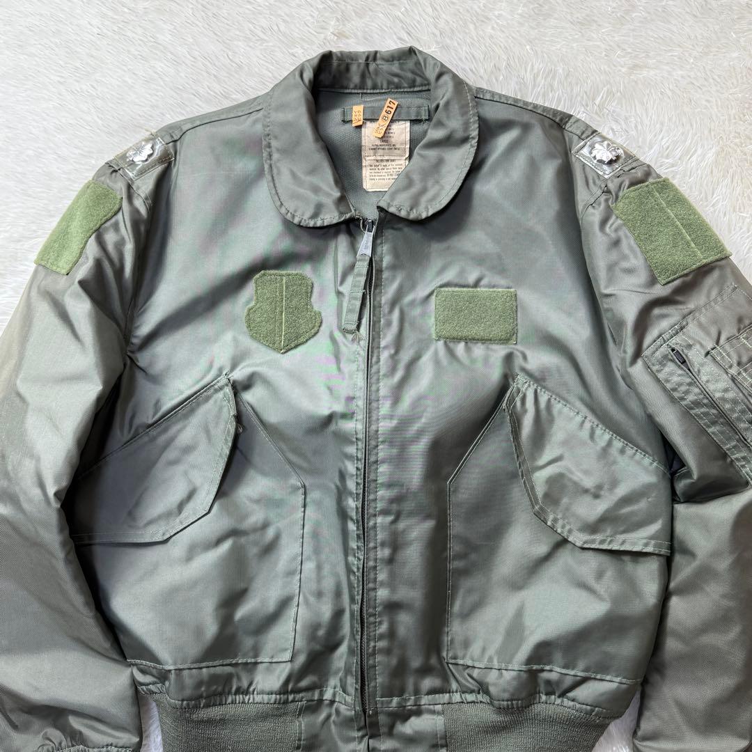 【美品】アルファ×サミット 希少Wネーム 88年 米軍実物 CWU-36/P