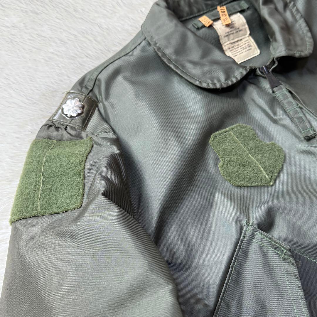 【美品】アルファ×サミット 希少Wネーム 88年 米軍実物 CWU-36/P