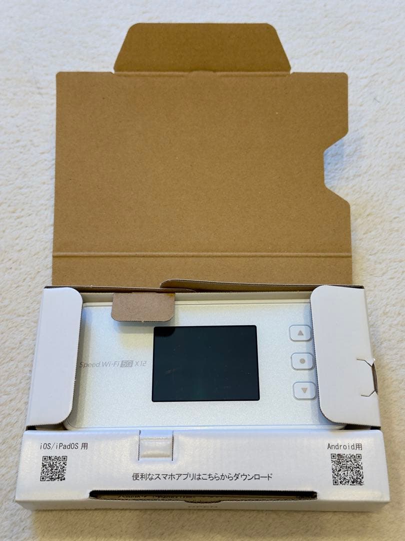 Speed Wi-Fi 5G X12 モバイルルーター