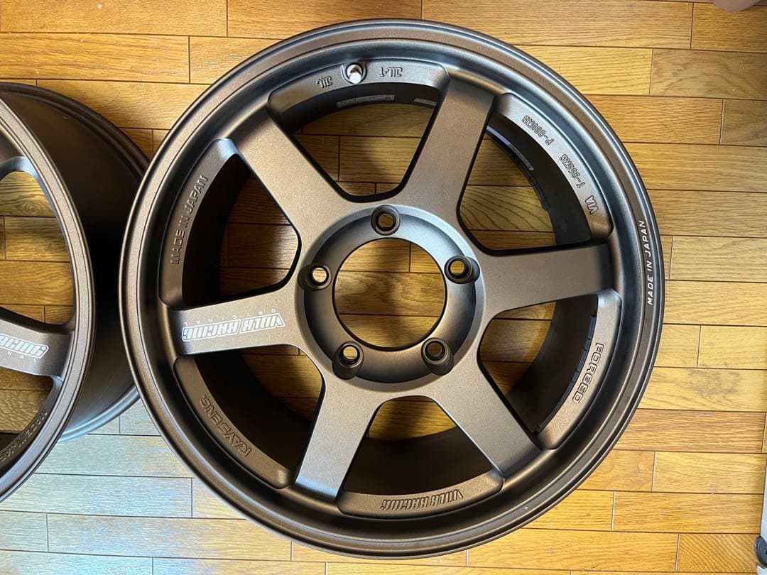 TE37 RV PM 2本 18インチ 9.5J +55 5×150 美品