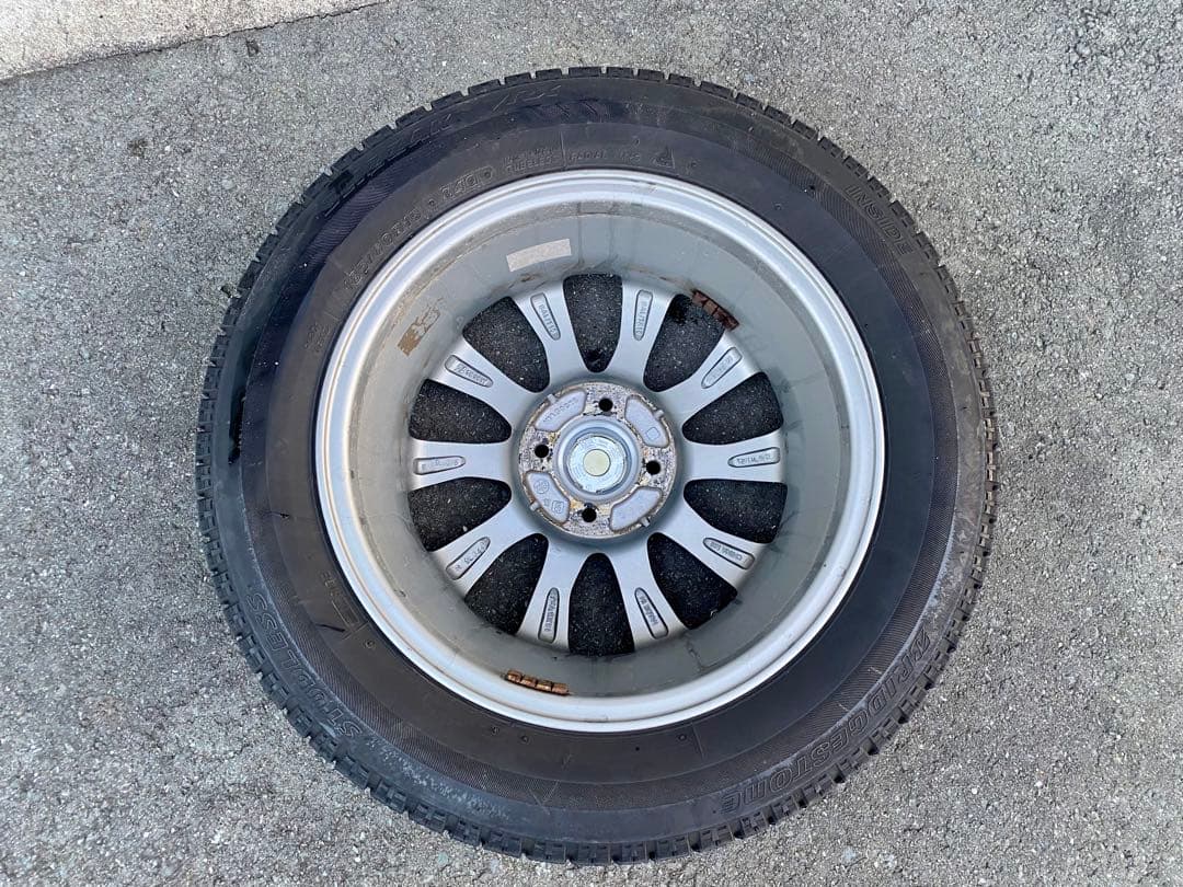 【バリ溝】スタッドレスタイヤ&ホイール185/60R15 ブリヂストンVRX