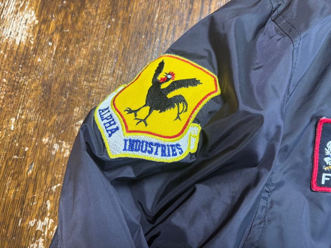f*5様 リボン追加　Alpha Industries MA-1 フライトジャケ