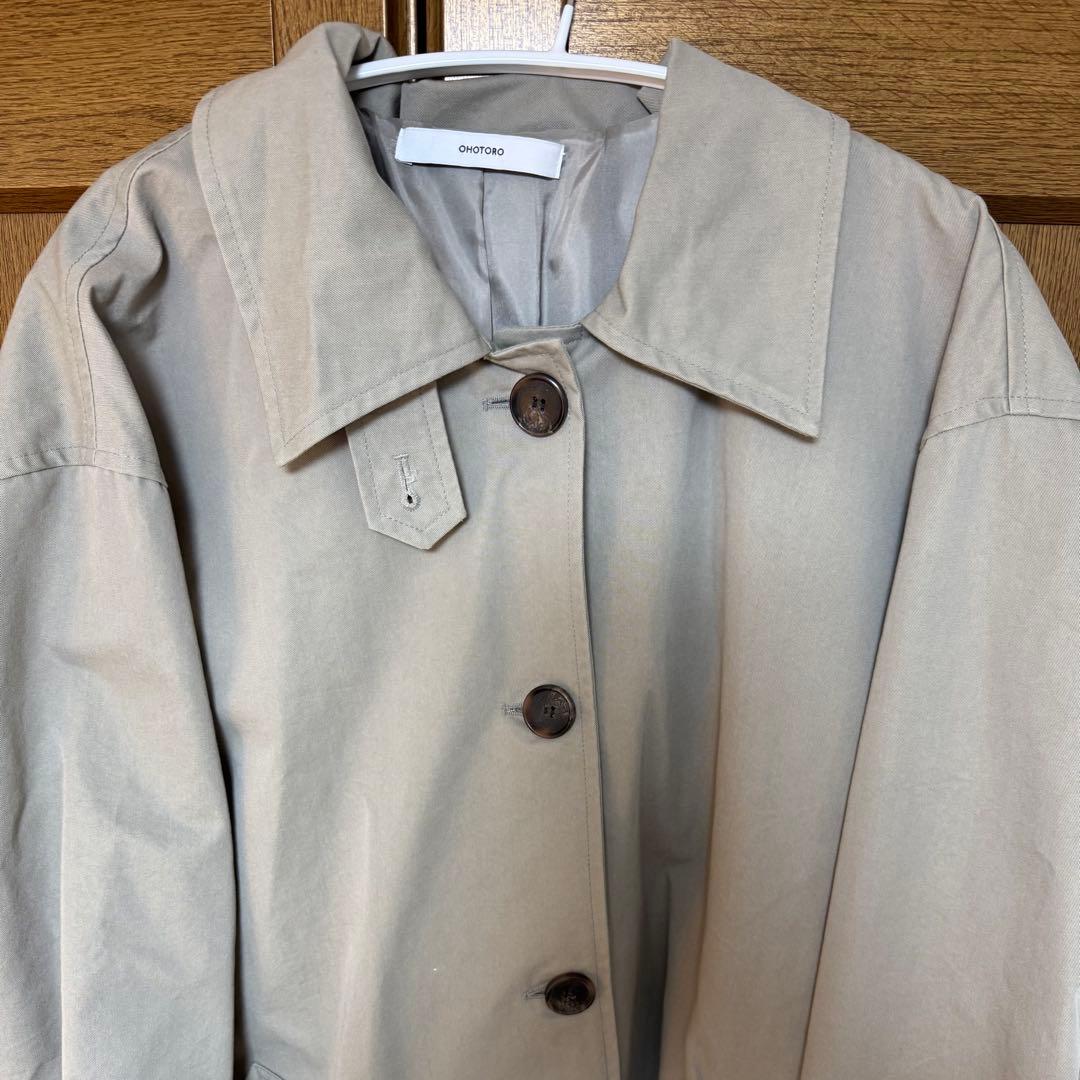 OHOTORO firenze trench coat FREE グレー