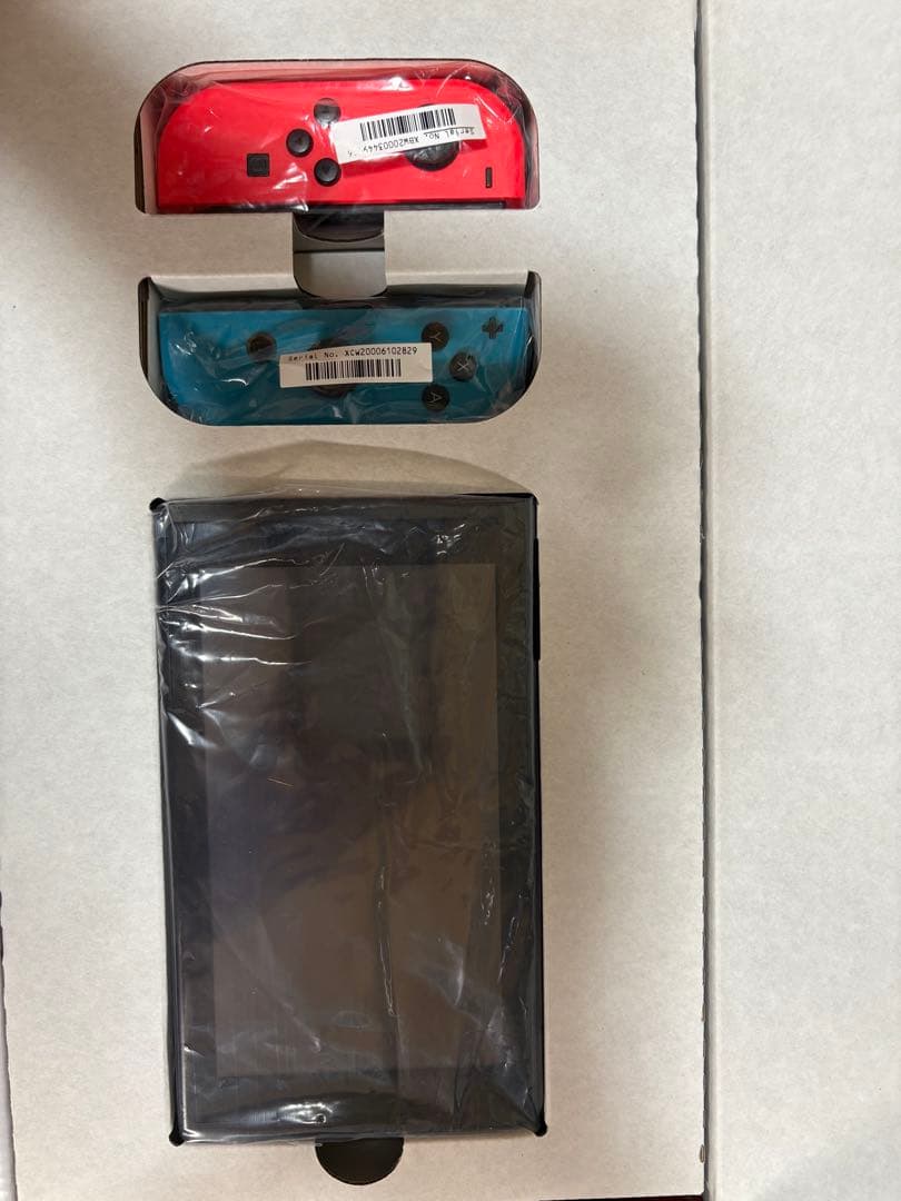 【完動品、液晶・外装新品】Nintendo Switch 本体、付属品完備