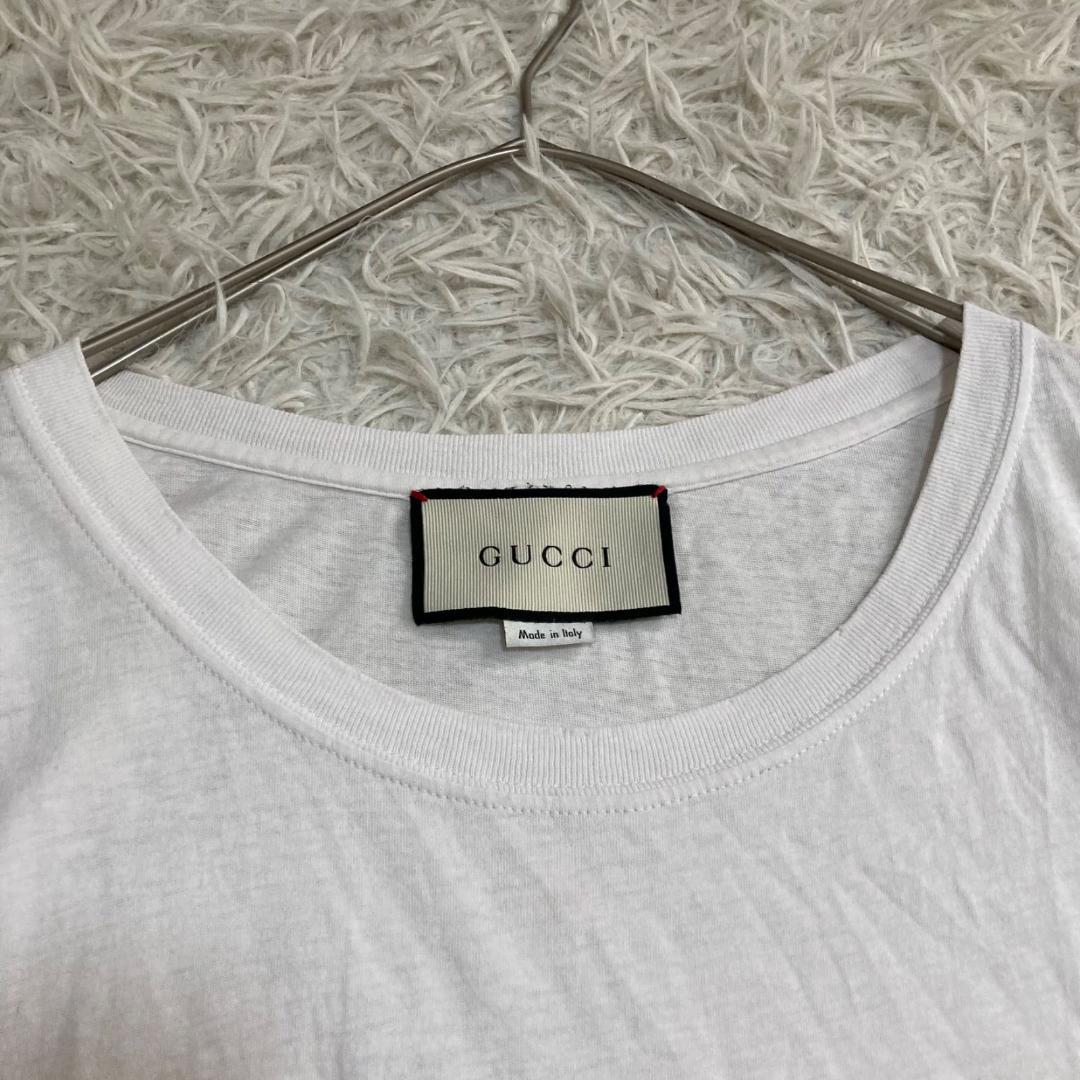 15956✨良品✨グッチ ビッグロゴ シェリーライン ヴィンテージ Tシャツ