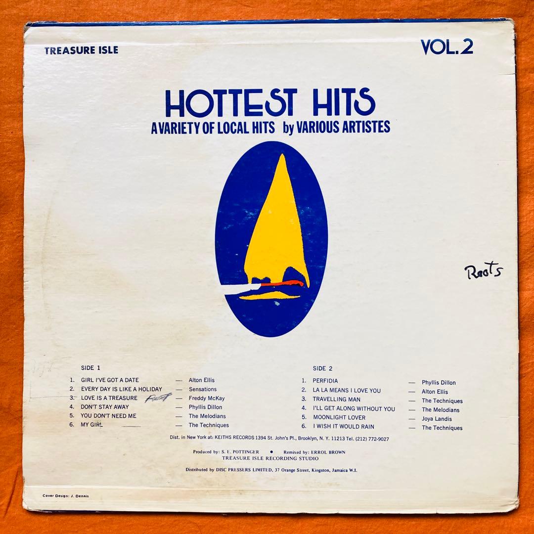 LP盤 HOTTEST HITS VOL.2 / レゲエ / High Note