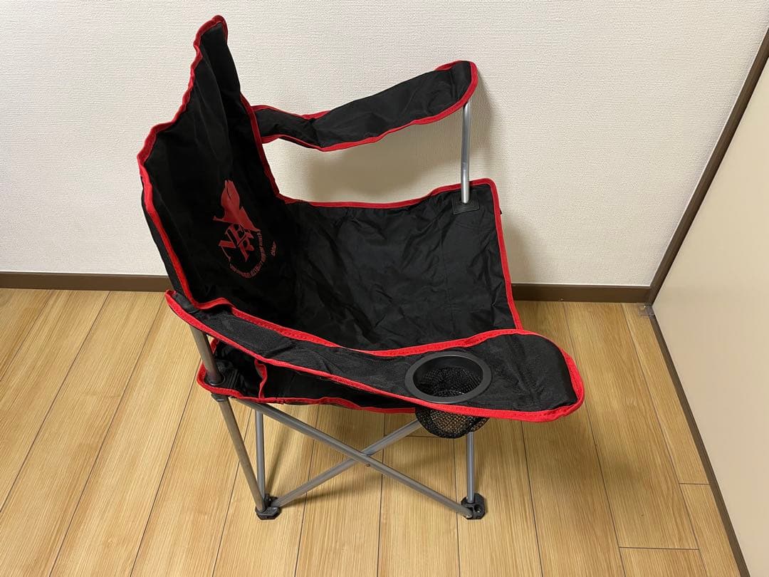 【開封済未使用】エヴァ×LOGOS NERV レジャーチェア