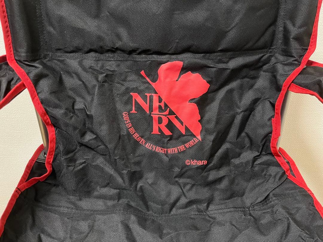 【開封済未使用】エヴァ×LOGOS NERV レジャーチェア