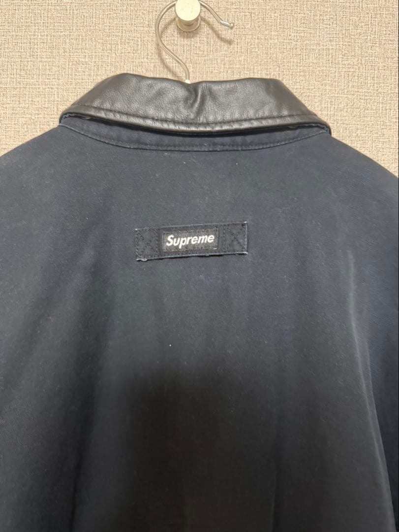 s*p様 24fw Leather Collar Utility Jacket