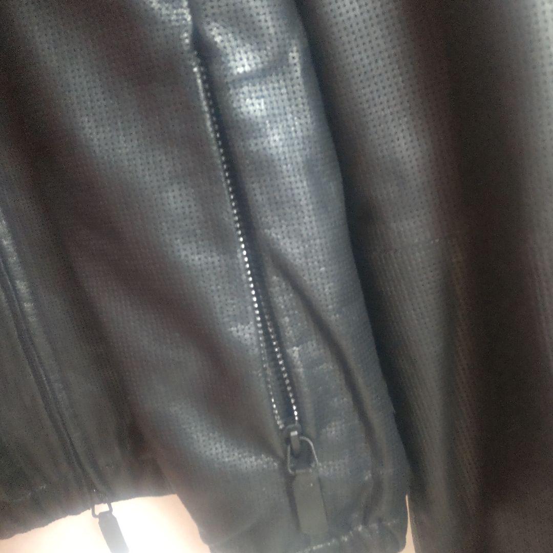 新品・未使用 EMPORIO ARMANI レザージャケット ブルゾン