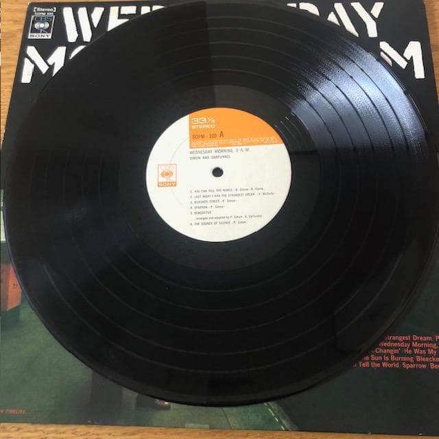 【LP】サイモン＆ガーファンクル『水曜の朝、午前3時』国内盤 d990y97