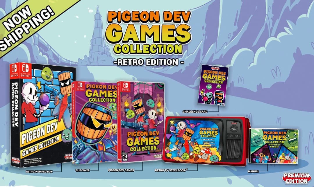 Nintendo Switch Pigeon Dev Games Collection Switch