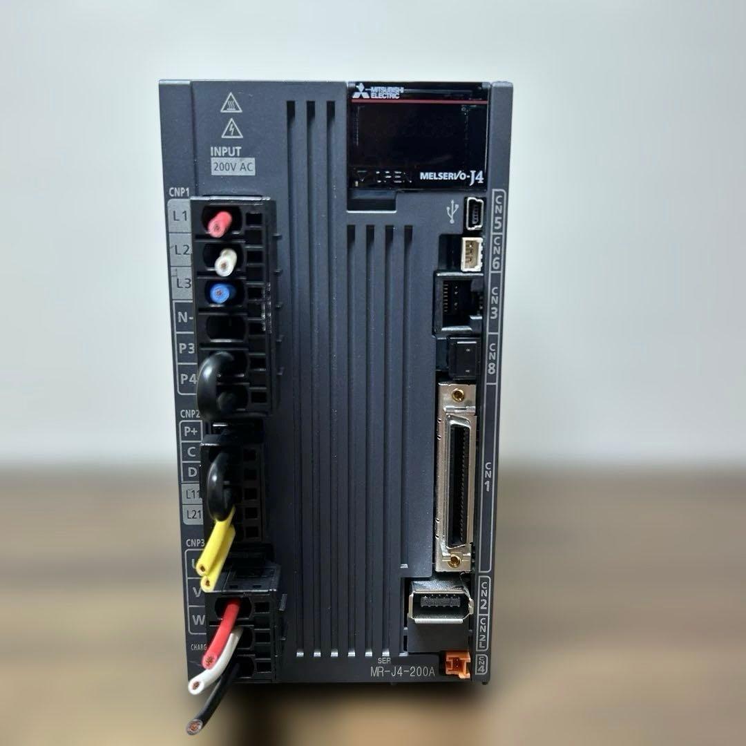 三菱電機 MR-J4-200A ACサーボアンプ 22年6月中古美品
