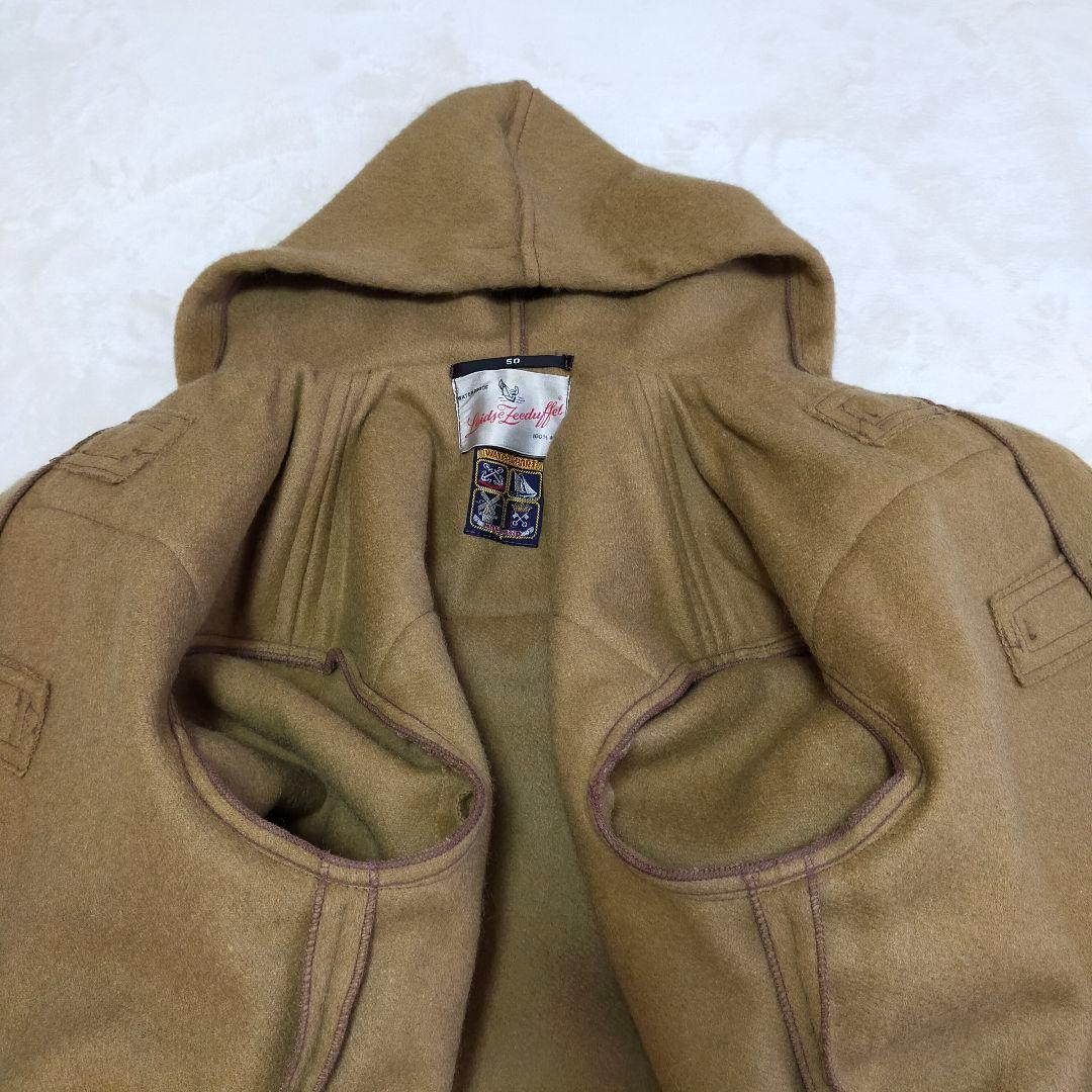 状態◎　50s 60s　ユーロヴィンテージ　毛足長め　ダッフルコート