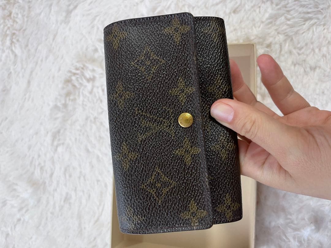極美品！ルイヴィトン　二つ折り財布