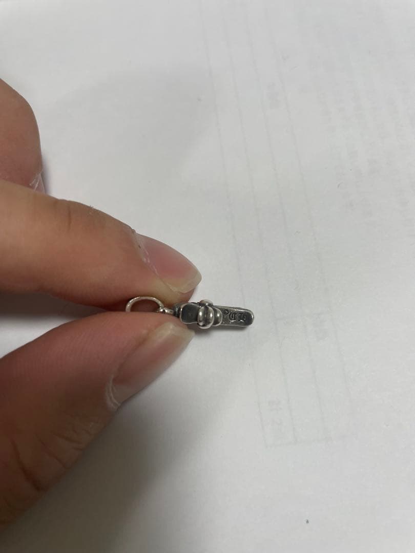 【正規品】大幅値下げ中　クロムハーツ タイニーCHクロス ペンダント SV925