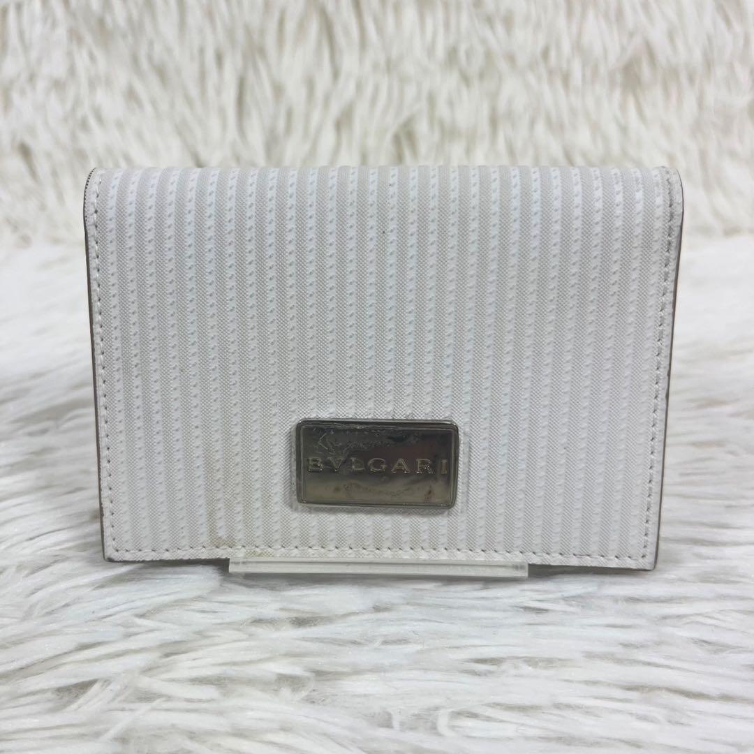 BVLGARI ブルガリ カードケース 名刺入れ ロゴプレート
