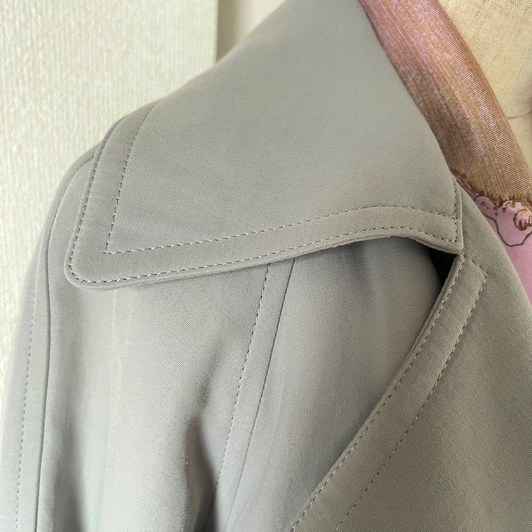 【IENA】34 アセテートコットンオーバーチェスターコート