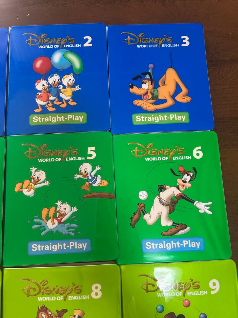 【美品】DWE ディズニー英語システム　ストレートプレイ　DVD全12巻 新子役