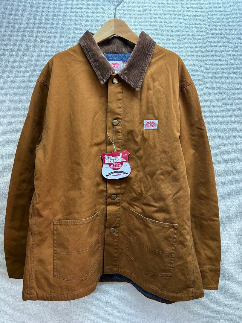 ラウンドハウス カバーオール 日本企画 ブラウン Lサイズ　新品