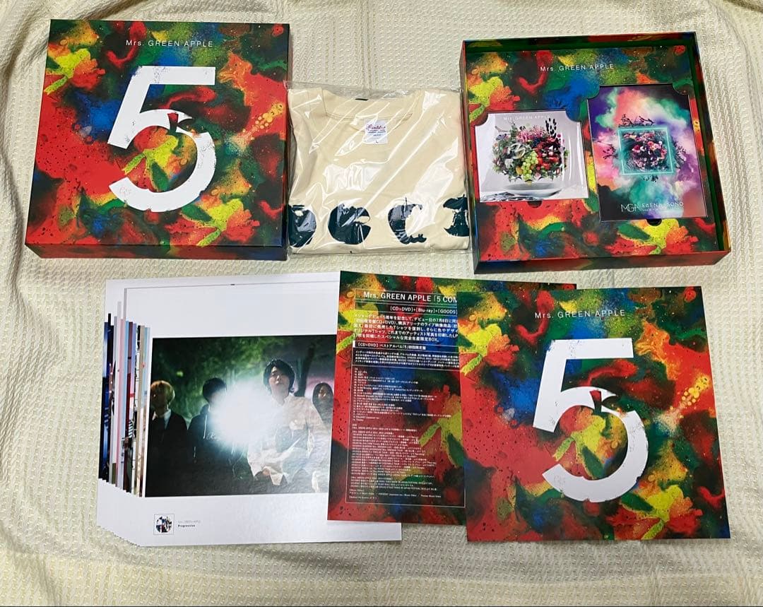 Mrs. GREEN APPLE アルバム「5」 完全限定生産
