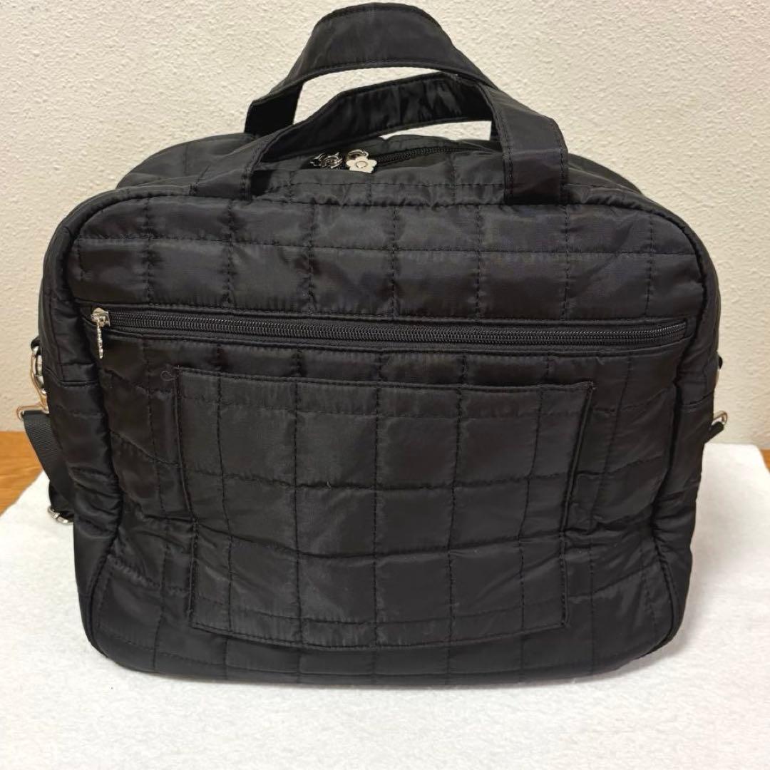 【もっちゃん】マリークワント キルティングボストン ショルダー2way