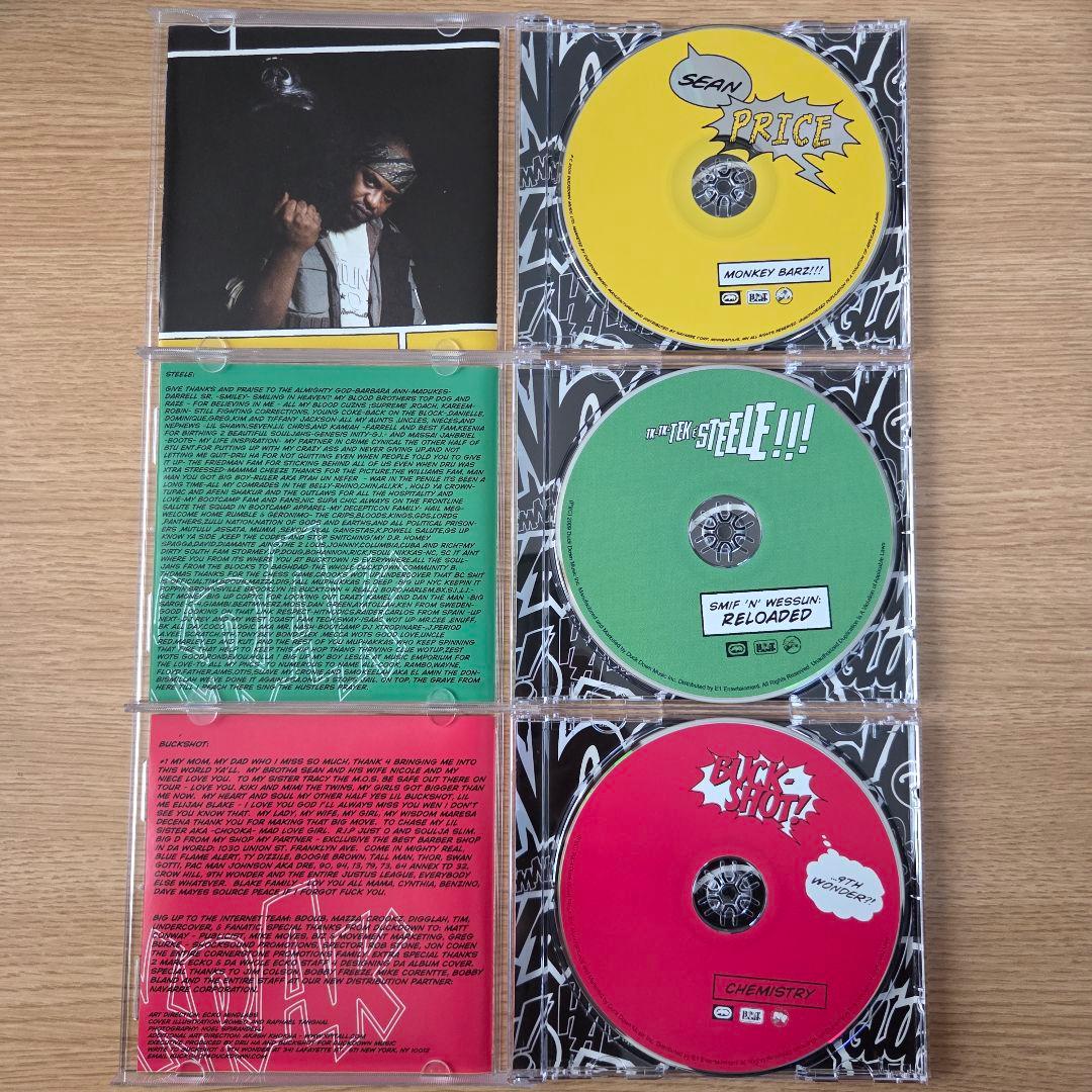 洋楽 boot camp clik / triple threat 3 cd box
