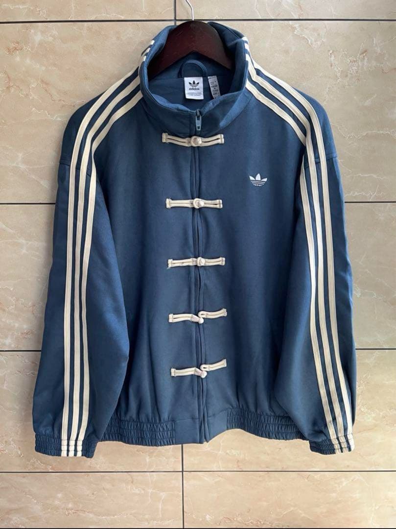 adidasアディダス 中国限定 蛇年トラックジャケット ネイビー XXLサイズ