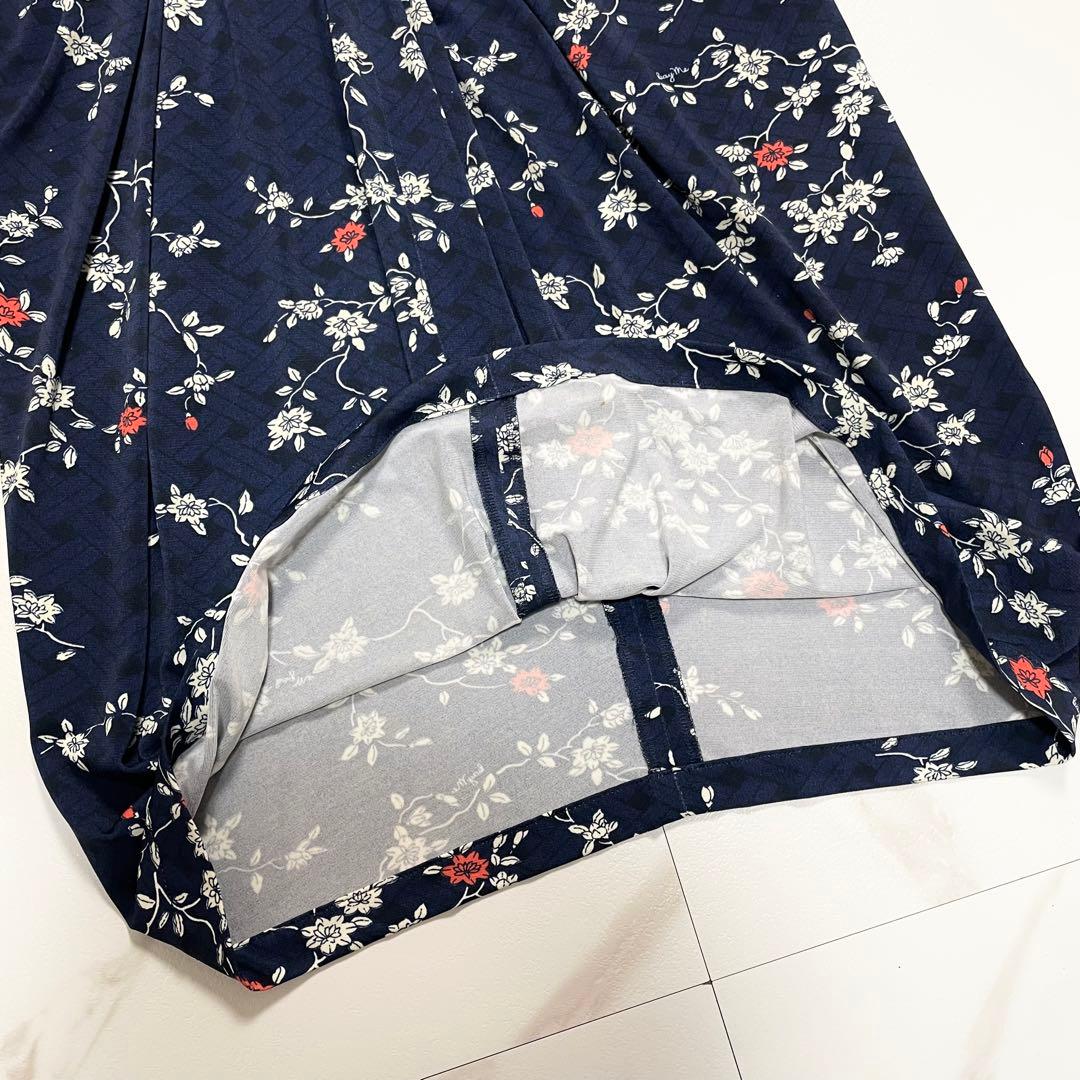 kay Me ケイミー あいミシェルヴィーナスワンピース 花柄 七分袖 13号