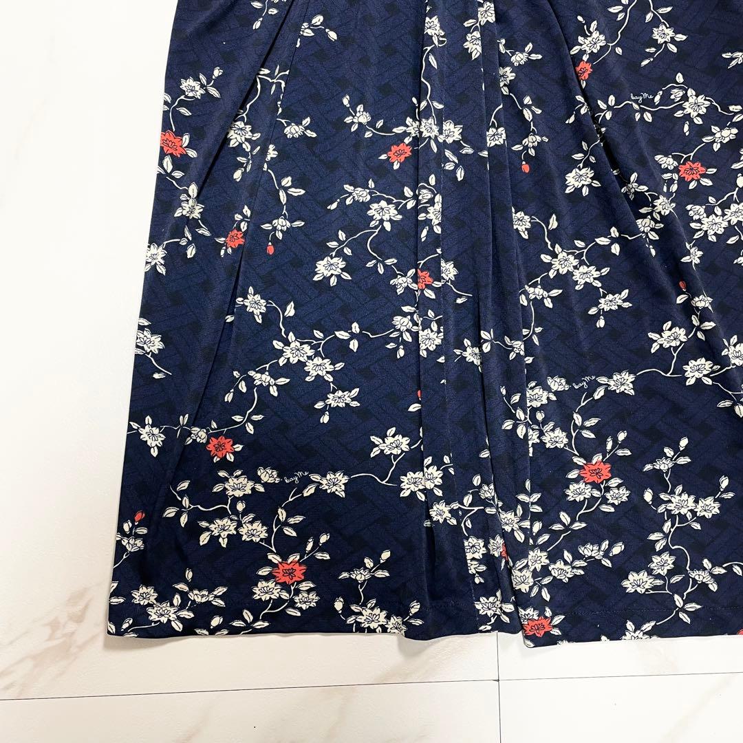 kay Me ケイミー あいミシェルヴィーナスワンピース 花柄 七分袖 13号