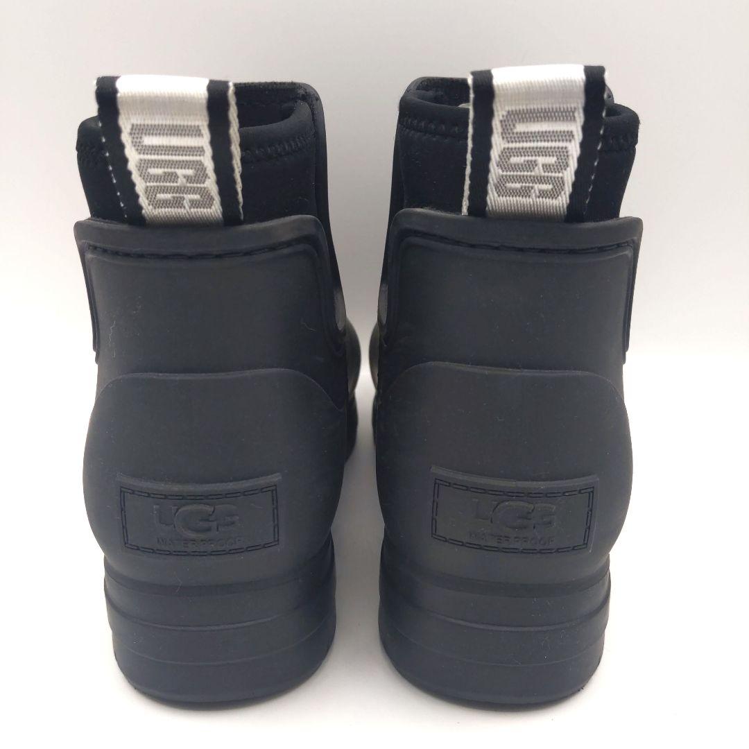 【美品】UGG アグ サイドゴアブーツ 22cm 黒ブラック レディース/キッズ