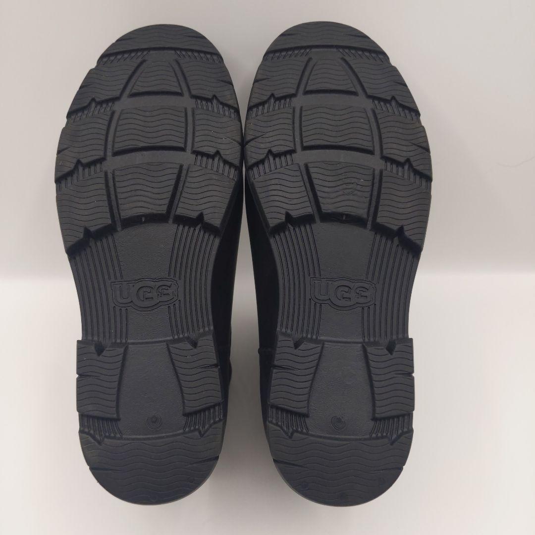 【美品】UGG アグ サイドゴアブーツ 22cm 黒ブラック レディース/キッズ