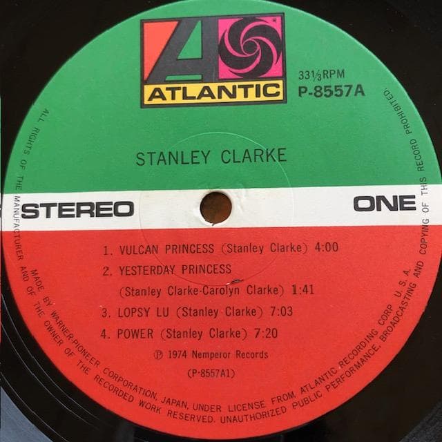 【国内盤LP】スタンリー・クラーク Stanley Clarke / y118