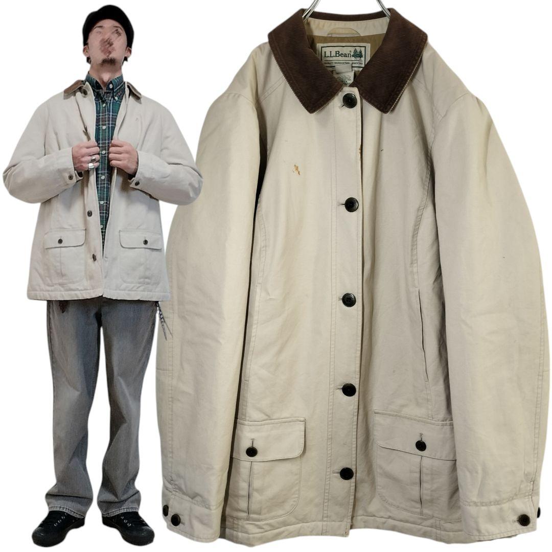 L.L.Beanエルエルビーン 中綿キルティング カバーオール ジャケット XL