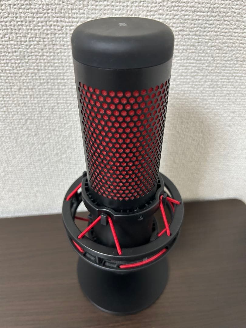 HyperX QuadCast(HX-MICQC-BK)ゲーミングマイク